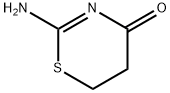 2-amino-5,6-dihydro-4H-1,3-thiazin-4-one Struktur