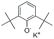 potassium 2,6-di-tert-butylphenolate Struktur