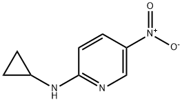 N2-CYCLOPROPYL-5-NITROPYRIDIN-2-AMINE, 97 Struktur