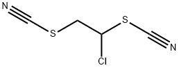 Chloroethylene bisthiocyanate Struktur