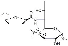 3,4-O-IsopropylidenelincoMycin Struktur