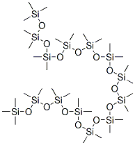 TRIACONTAMETHYLTETRADECASILOXANE Struktur