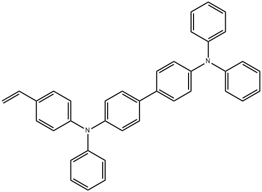 [1,1'-biphenyl]-4,4'-diaMine,N-(4-ethenyl)- N, N', N'-triphenyl- Struktur