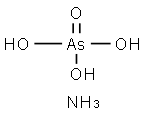 triammonium arsenate  Struktur