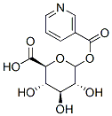 Nicotinic Acid Acyl--D-glucuronide Struktur