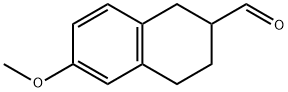 6-METHOXY-1,2,3,4-TETRAHYDRO-NAPHTHALENE-2-CARBALDEHYDE Struktur