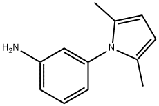 1-(3-AMINOPHENYL)-2,5-DIMETHYLPYRROLE Struktur