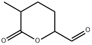 2H-Pyran-2-carboxaldehyde, tetrahydro-5-methyl-6-oxo- (9CI) Struktur