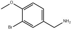 3-BROMO-4-METHOXYBENZYLAMINE Struktur