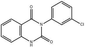 3-(3-Chlorophenyl)quinazoline-2,4(1H,3H)-dione Struktur