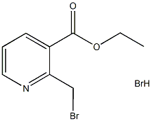 ETHYL 2-(BROMOMETHYL)NICOTINATE HYDROBROMIDE Struktur