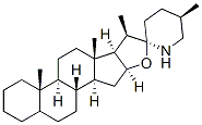 (22R,25R)-Spirosolane Struktur