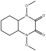 1,4-DIMETHOXYOCTAHYDROQUINOXALINE-2,3-DIONE Struktur