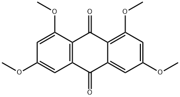 1,3,6,8-Tetramethoxy-9,10-dihydroanthracene-9,10-dione Struktur