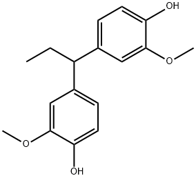 4,4'-propylidenebis[2-methoxyphenol] Struktur