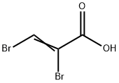 2,3-Dibromoacrylic acid Struktur