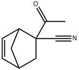 5-Norbornene-2-carbonitrile, 2-acetyl- (8CI) Struktur