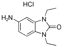 5-AMINO-1,3-DIETHYL-1,3-DIHYDRO-BENZOIMIDAZOL-2-ONE HYDROCHLORIDE Struktur