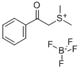 DIMETHYLPHENACYLSULFONIUM TETRAFLUOROBORATE Struktur