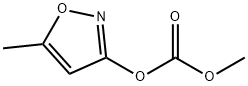 Carbonic acid, methyl 5-methyl-3-isoxazolyl ester (8CI) Struktur