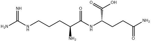 H-ARG-GLN-OH HYDROCHLORIDE SALT Struktur