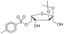 6-O-Tosyl-2,3-O-isopropylidene-α-L-sorbofuranose Struktur