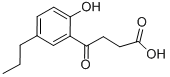 4-(2-HYDROXY-5-PROPYLPHENYL)-4-OXOBUTANOIC ACID Struktur