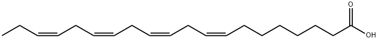 8Z,11Z,14Z,17Z-EICOSATETRAENOIC ACID Structure