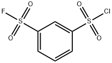 3-fluorosulphonylbenzenesulphonyl chloride  Struktur