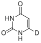 URACIL-6-D1 Struktur