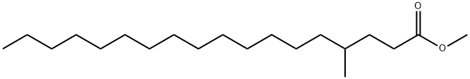 4-Methyloctadecanoic acid methyl ester Struktur