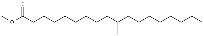 Methyl tuberuculostearate Struktur