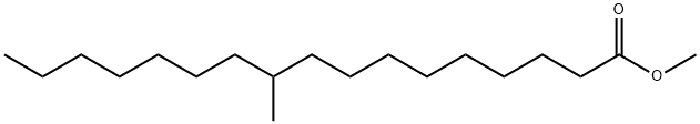 10-Methylheptadecanoic acid methyl ester Struktur