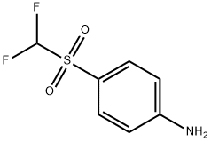 4-[(DIFLUOROMETHYL)SULFONYL]ANILINE Struktur