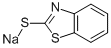 Sodium mercaptobenzothiazole Structure