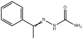 ACETOPHENONESEMICARBAZONE Struktur