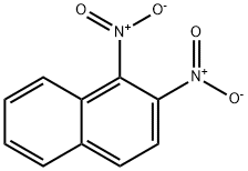 1,2-Dinitronaphthalene Struktur