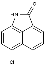 6-CHLORO-1H-BENZO[CD]INDOL-2-ONE Struktur