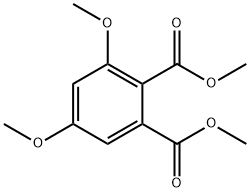 3,5-Dimethoxy-1,2-benzenedicarboxylic acid dimethyl ester Struktur