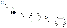 O-Benzyl-N-methyltyramine hydrochloride Struktur