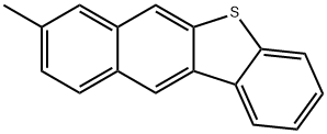 8-METHYLBENZO[B]NAPHTHO[2,3-D]THIOPHENE Struktur