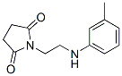 N-[2-(m-Toluidino)ethyl]succinimide Struktur