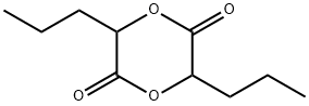 3,6-Dipropyl-1,4-dioxane-2,5-dione Struktur