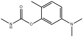 N-Methylcarbamic acid 5-(dimethylamino)-o-tolyl ester Struktur