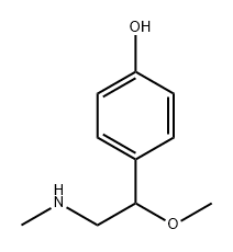 Mythylsynephrine Struktur