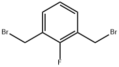 2,6-BIS(BROMOMETHYL)FLUOROBENZENE Struktur