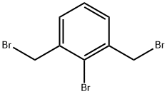 2-bromo-1,3-bis(bromomethyl)benzene Struktur