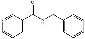 N-BENZYLNICOTINAMIDE Struktur