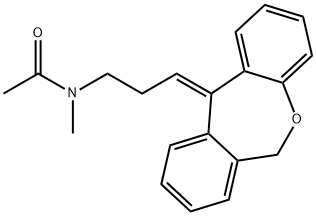 (E)-N-Acetyl-N-desMethyl Doxepin Struktur