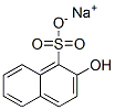 sodium 2-hydroxynaphthalene-1-sulphonate Struktur